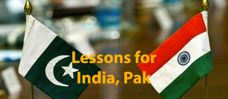 Lessons for India, Pak